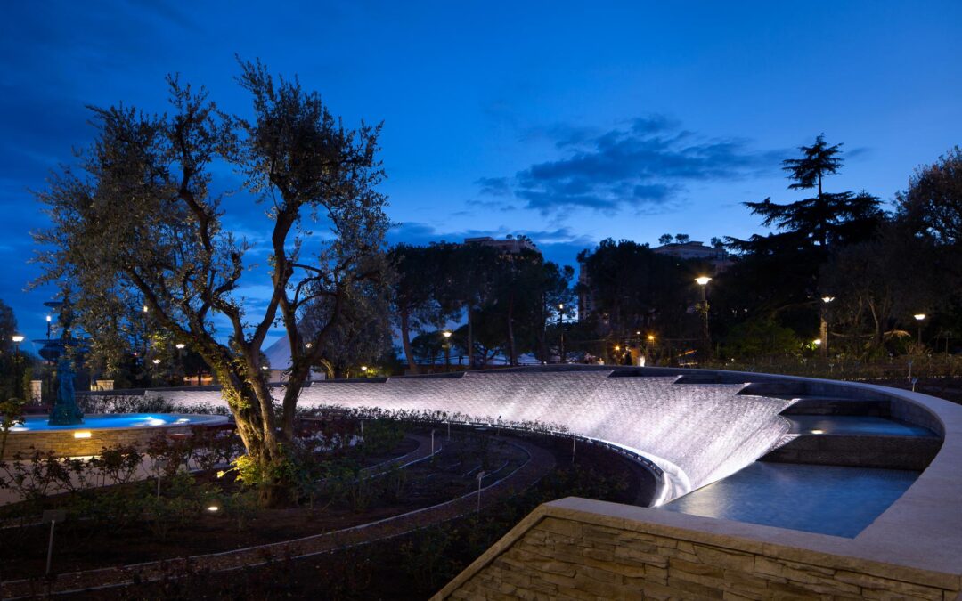 Jardin de la roseraie