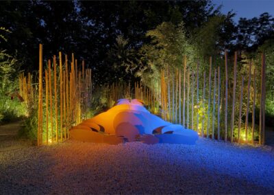 Photographie de Jardins à 12. Hortithérapie sensorielle, Chaumont Sur Loire, 41, France, représentant Festival des Jardins