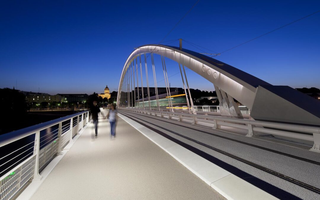 Pont Confluences à Angers