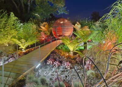 Photographie de Jardins à 07. Voir les sons, entendre les , Chaumont Sur Loire, 41, France, représentant Festival des Jardins
