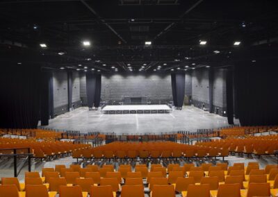 Photographie de Eclairage, Intérieur, Architecture à , ECKBOLSHEIM, Bas Rhin 67, France, représentant Zénith de Strasbourg