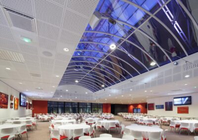 Photographie de Eclairage, Intérieur, batiment, Architecture à , Brest, 29, France, représentant Salle L'Atelier à Brest