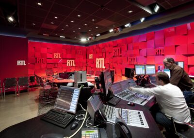 Photographie de Eclairage, Intérieur, Architecture à , Paris, 75, France, représentant Studios RTL