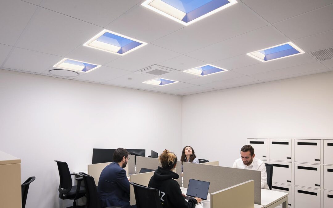 Intérieur bâtiment IWG