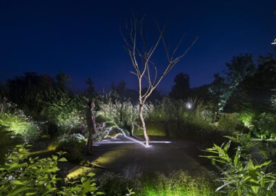Photographie de Jardins à 14. Le toucher d'or, Chaumont Sur Loire, 41, France, représentant Festival des Jardins